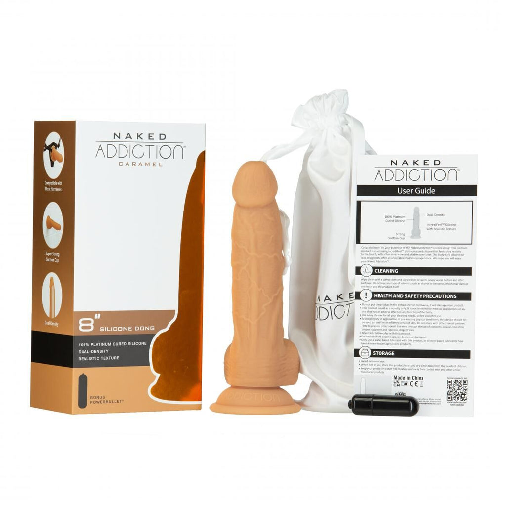 Фалоімітатор Naked Addiction 8″ Silicone Dual Density Dildo