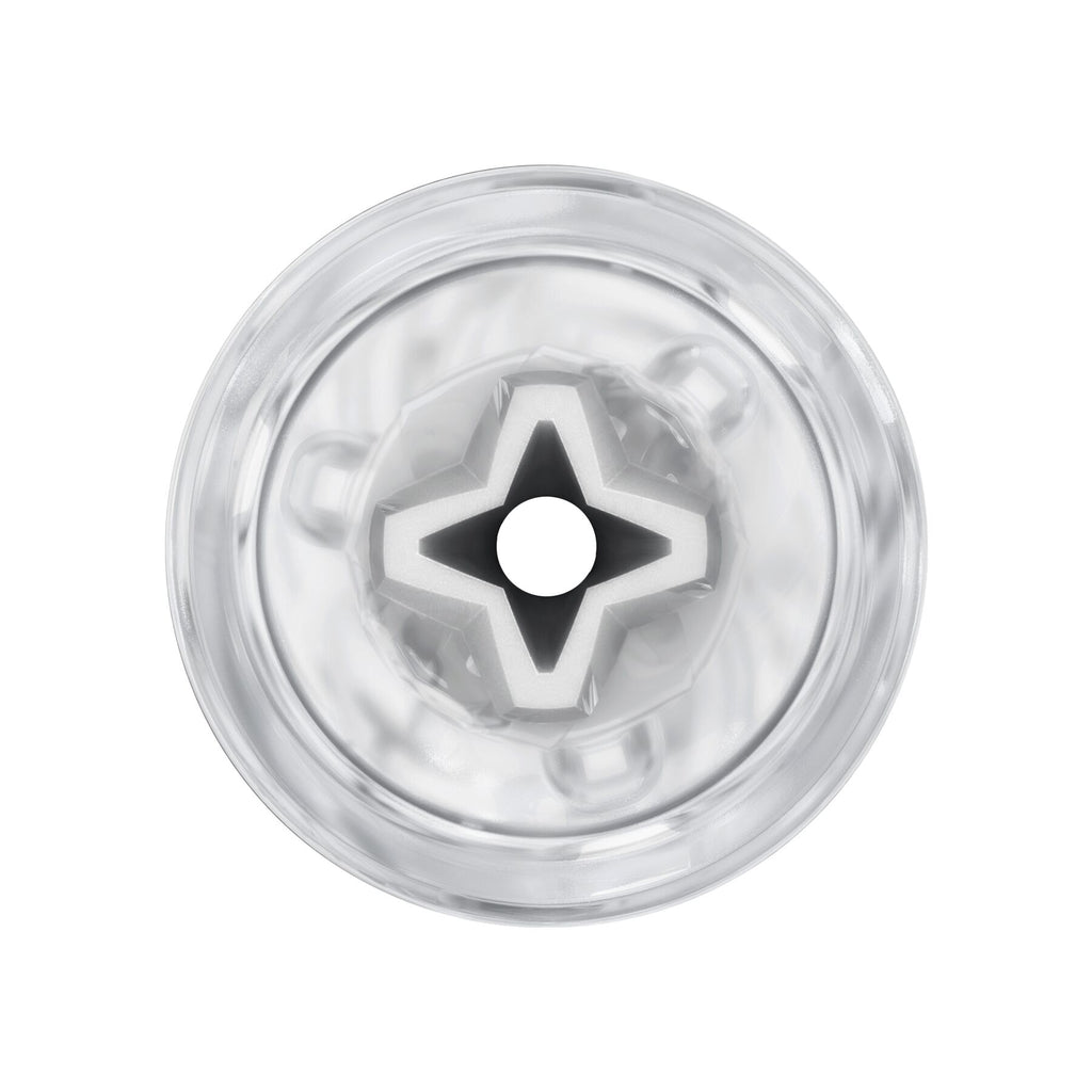 Мастурбатор Kiiroo Feel Pocket Crystal, сумісний з інтерактивною насадкою PowerBlow