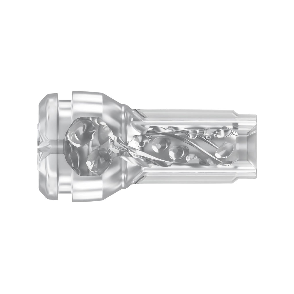 Мастурбатор Kiiroo Feel Pocket Crystal, сумісний з інтерактивною насадкою PowerBlow
