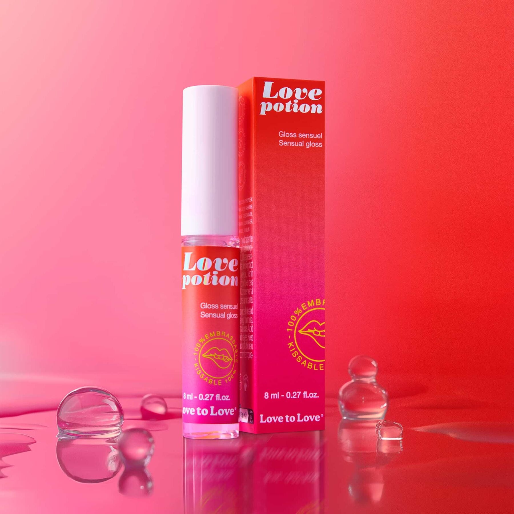 Стимулювальний блиск для губ Love To Love Love Potion - Gloss Sensuel
