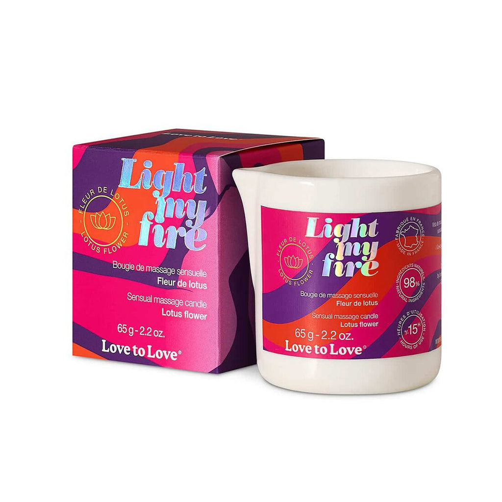 Масажна свічка Love To Love LIGHT MY FIRE