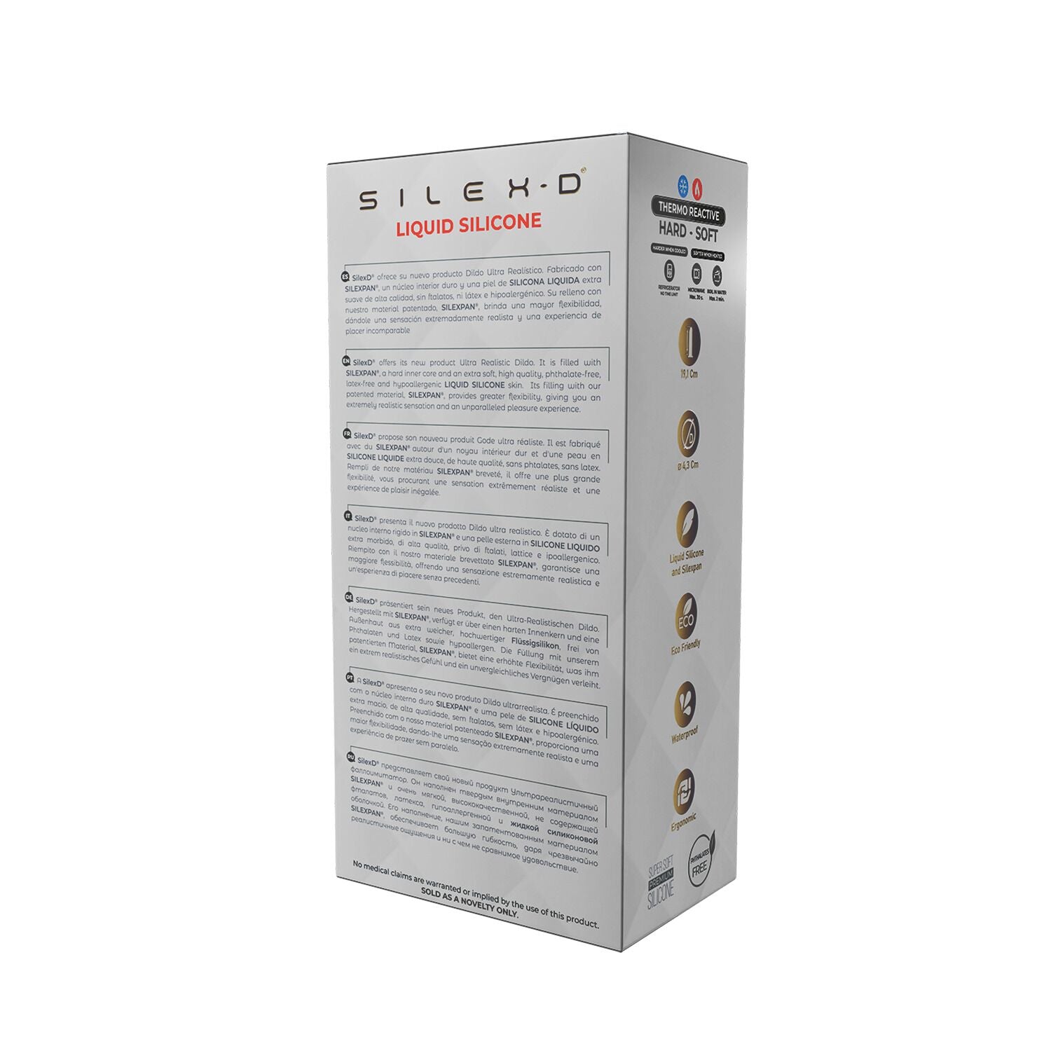 Фалоімітатор SilexD Flesh MODEL 2 size 8in Liquid Silicone