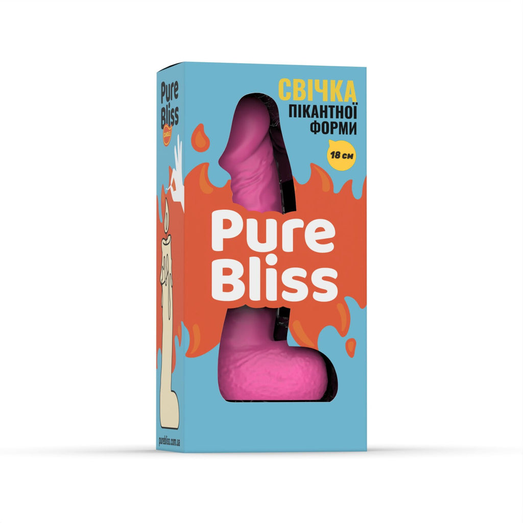 Свічка у формі пеніса Pure Bliss
