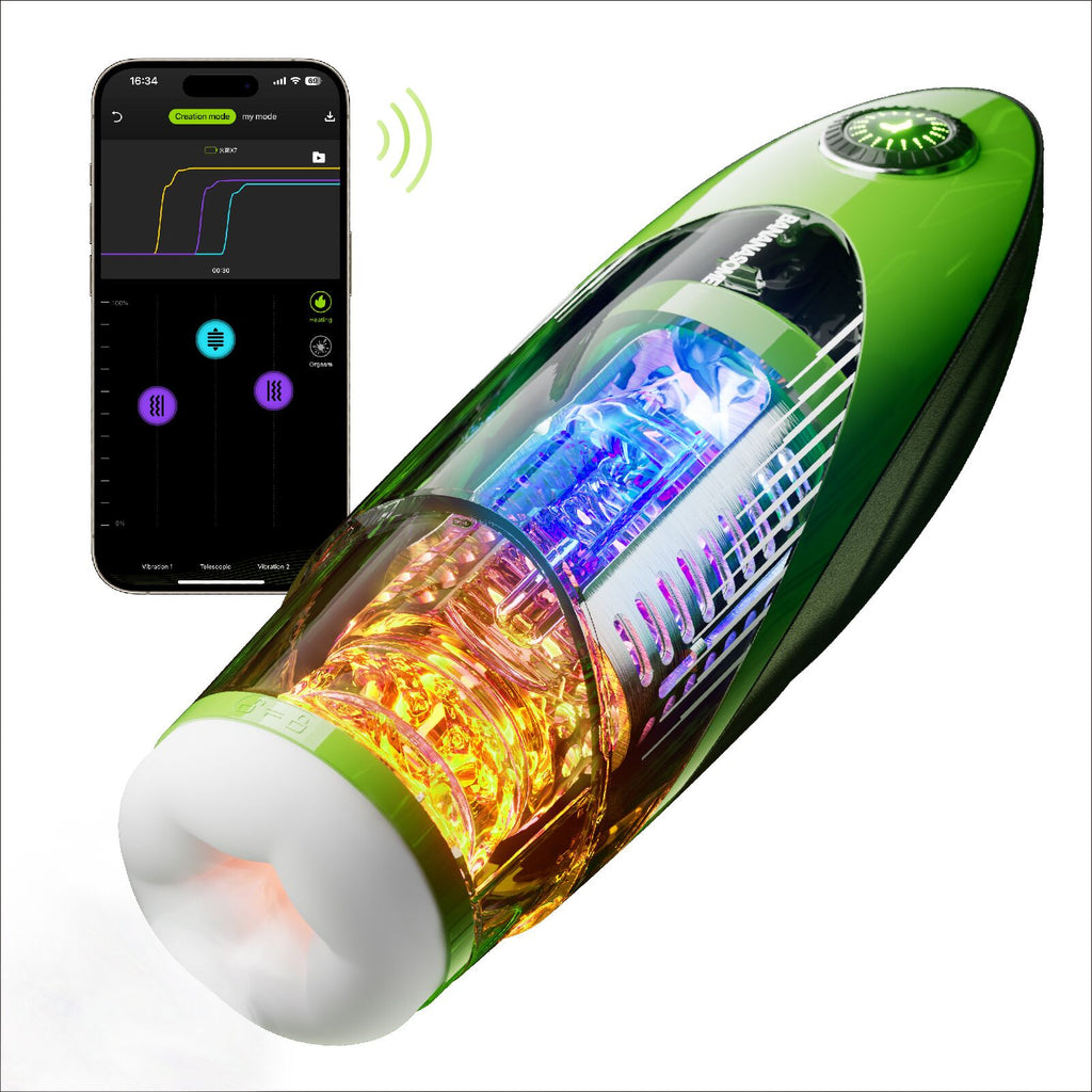 KISSTOY Смарт-мастурбатор BANANASOME ROCKET X7
