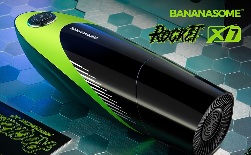 KISSTOY Смарт-мастурбатор BANANASOME ROCKET X7
