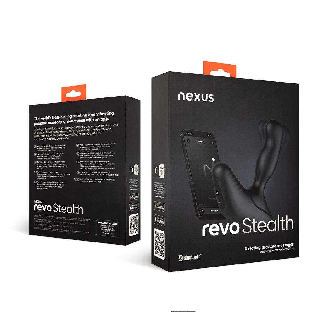 Смарт-масажер простати Nexus Revo Stealth with APP