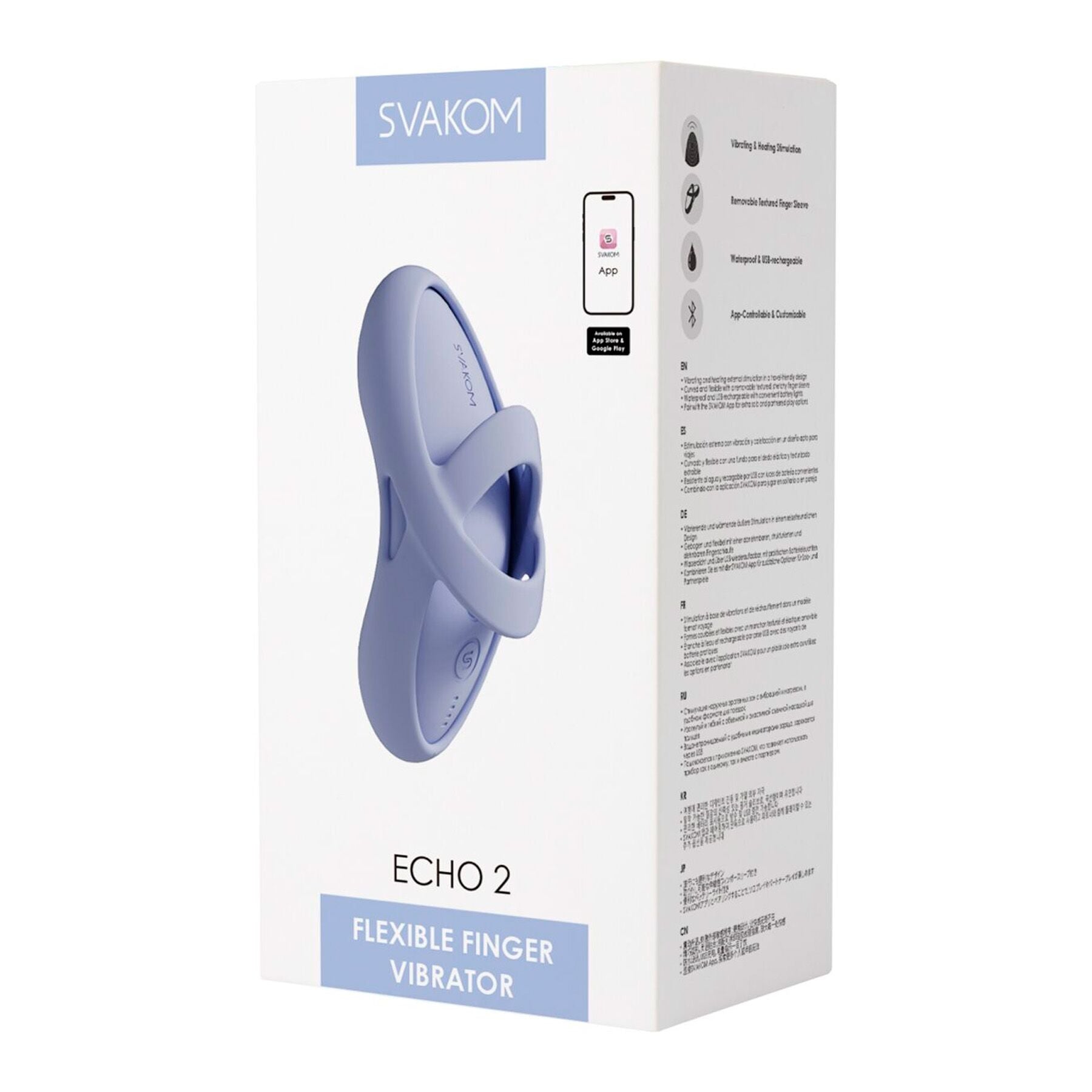 Смарт-вібратор для клітора Svakom Echo 2 Sky