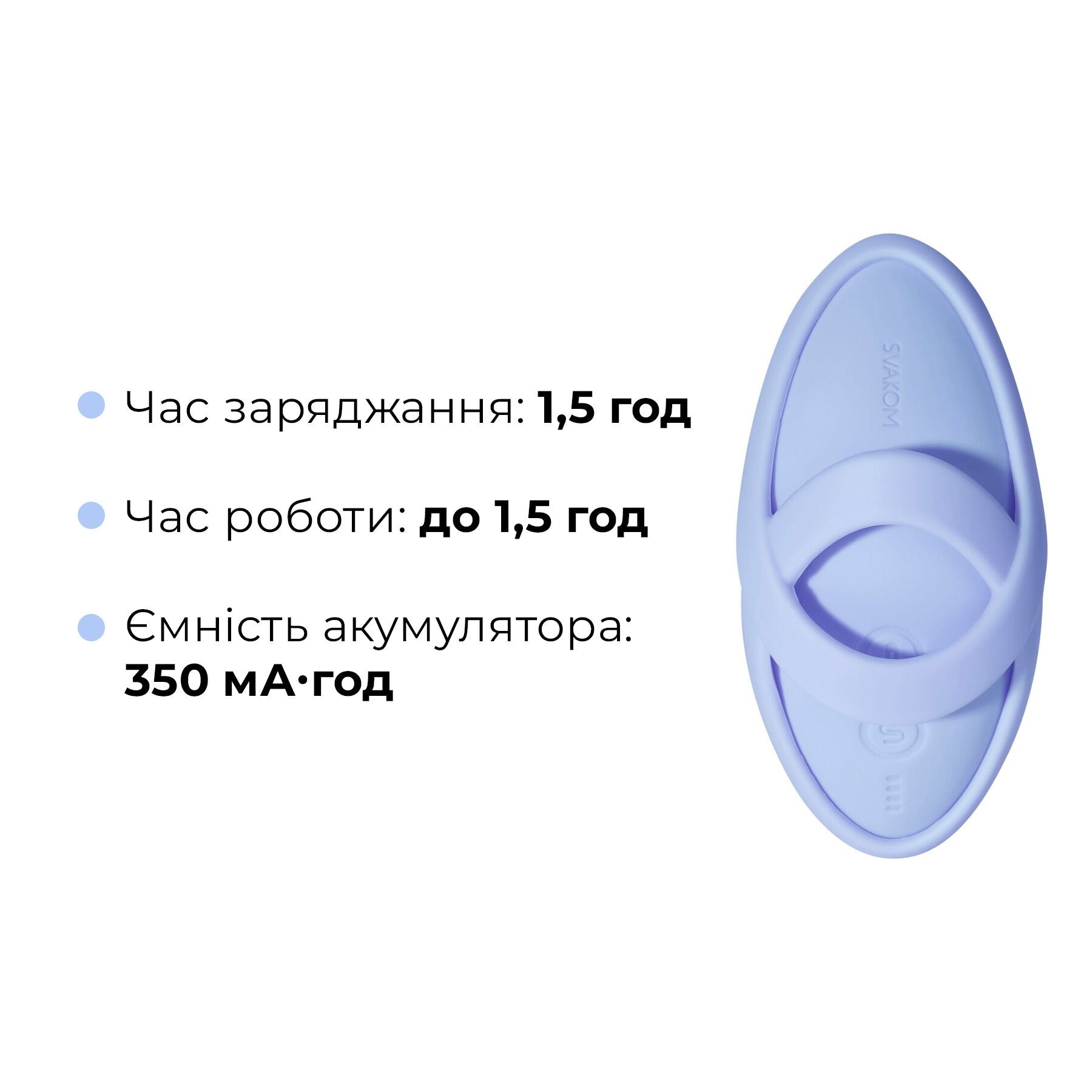 Смарт-вібратор для клітора Svakom Echo 2 Sky