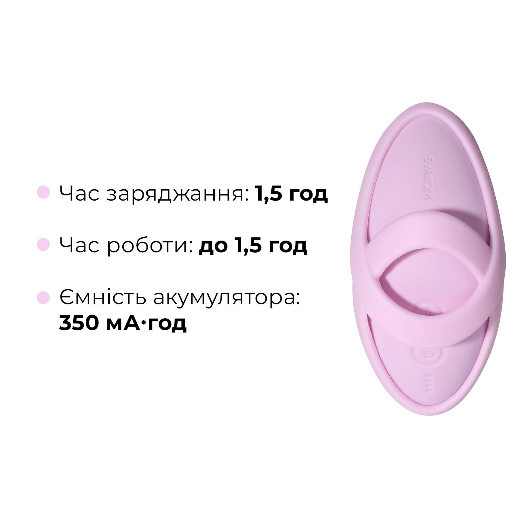 Смарт-вібратор для клітора Svakom Echo 2