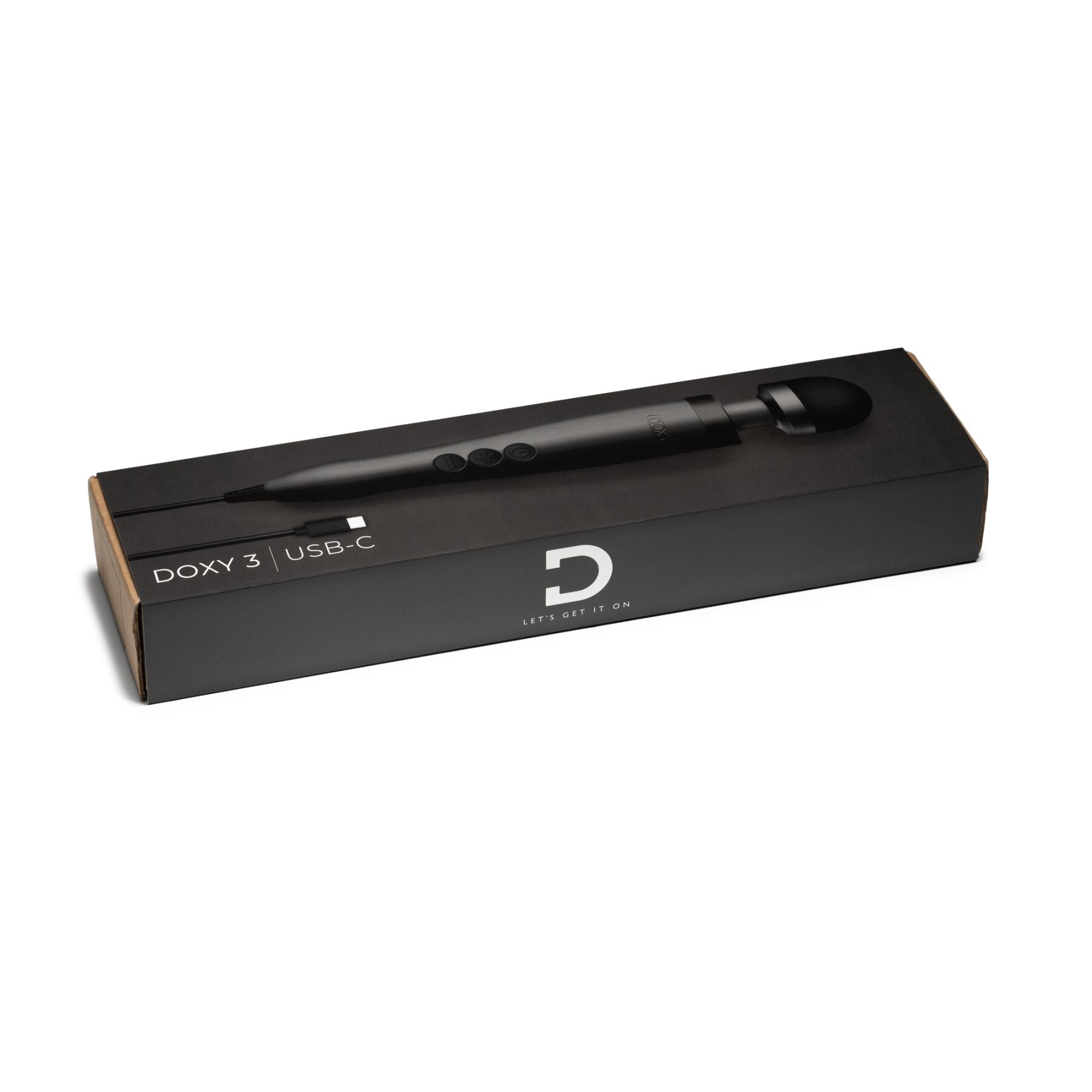 Вібромасажер DOXY 3 USB-C Massager MATTE