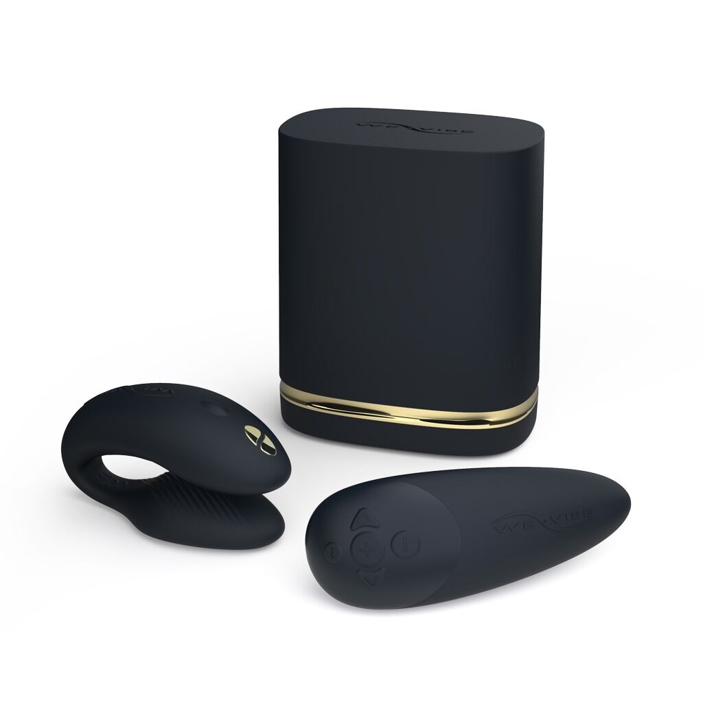 Преміальний подарунковий набір Golden Moments: Womanizer Premium та We-Vibe Chorus