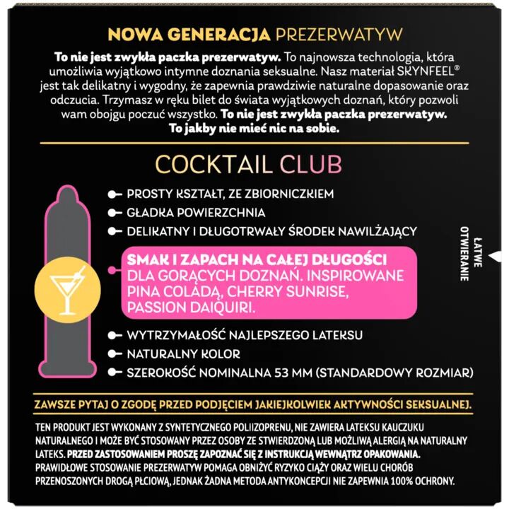 Презервативи SKYN Cocktail Club