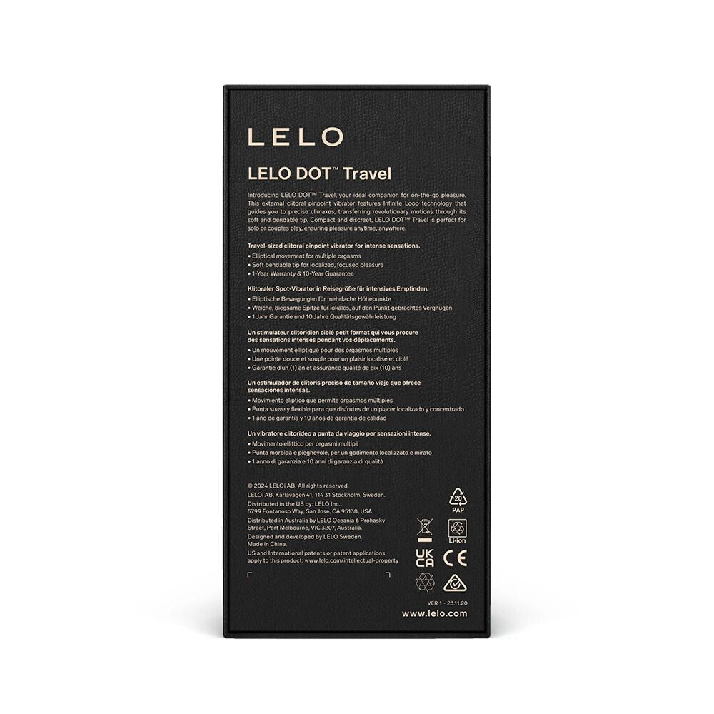 Кліторальний вібратор LELO DOT Travel