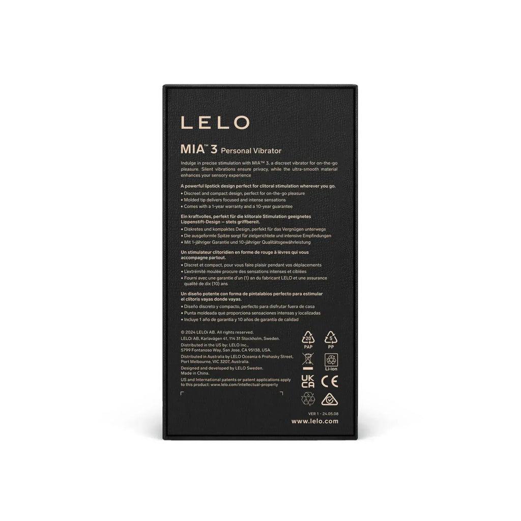 Шикарна віброкуля LELO Mia 3