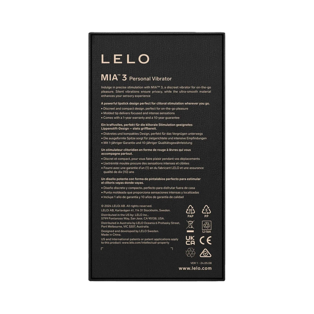 Шикарна віброкуля LELO Mia 3