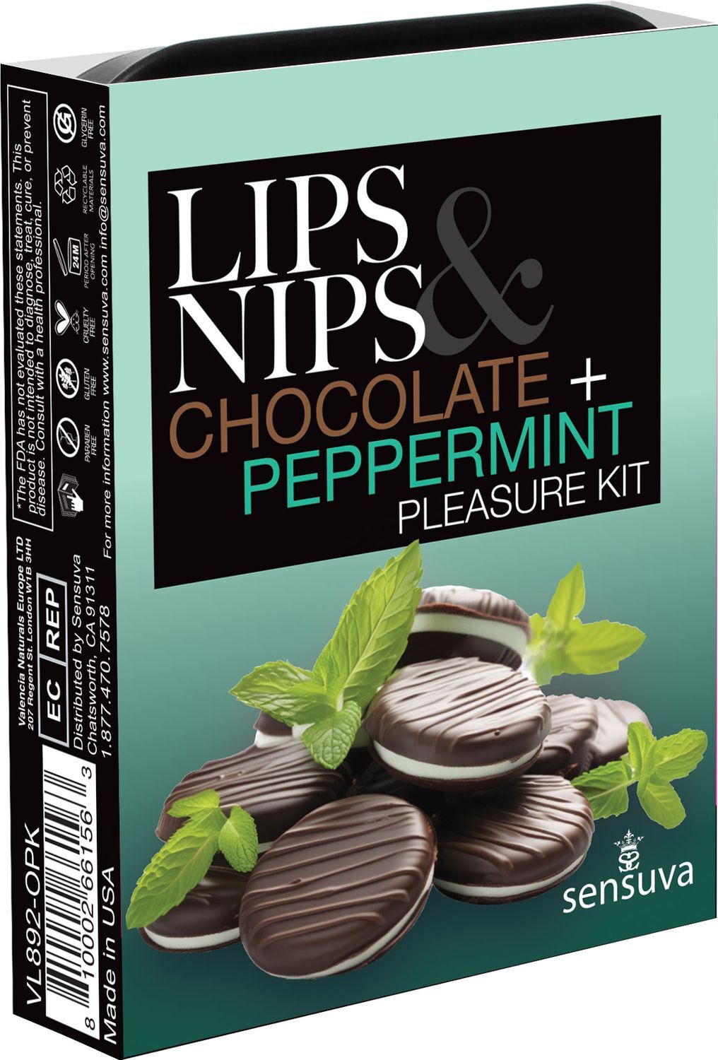 Подарунковий набір Sensuva Lips & Nips