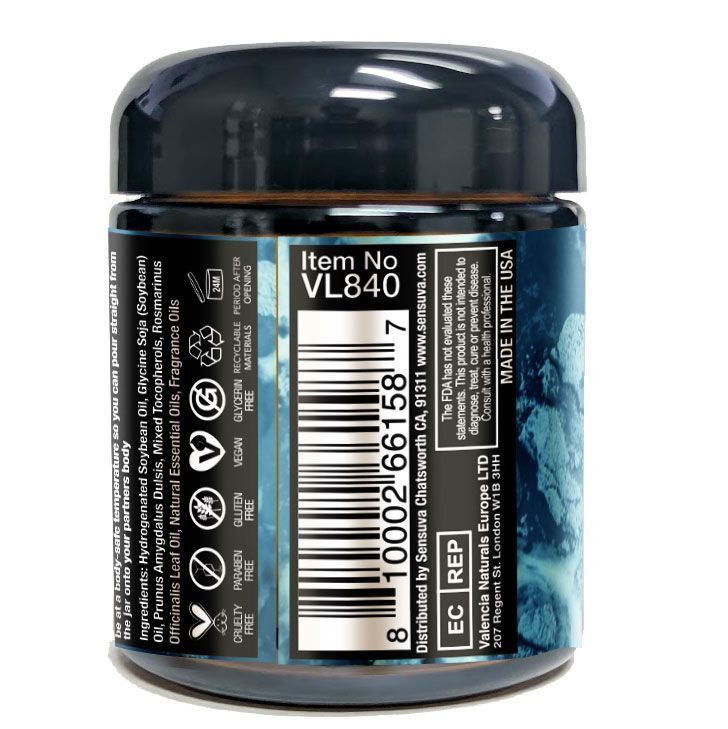 Масажна свічка Sensuva Lit Sweet Temptation Massage Candle