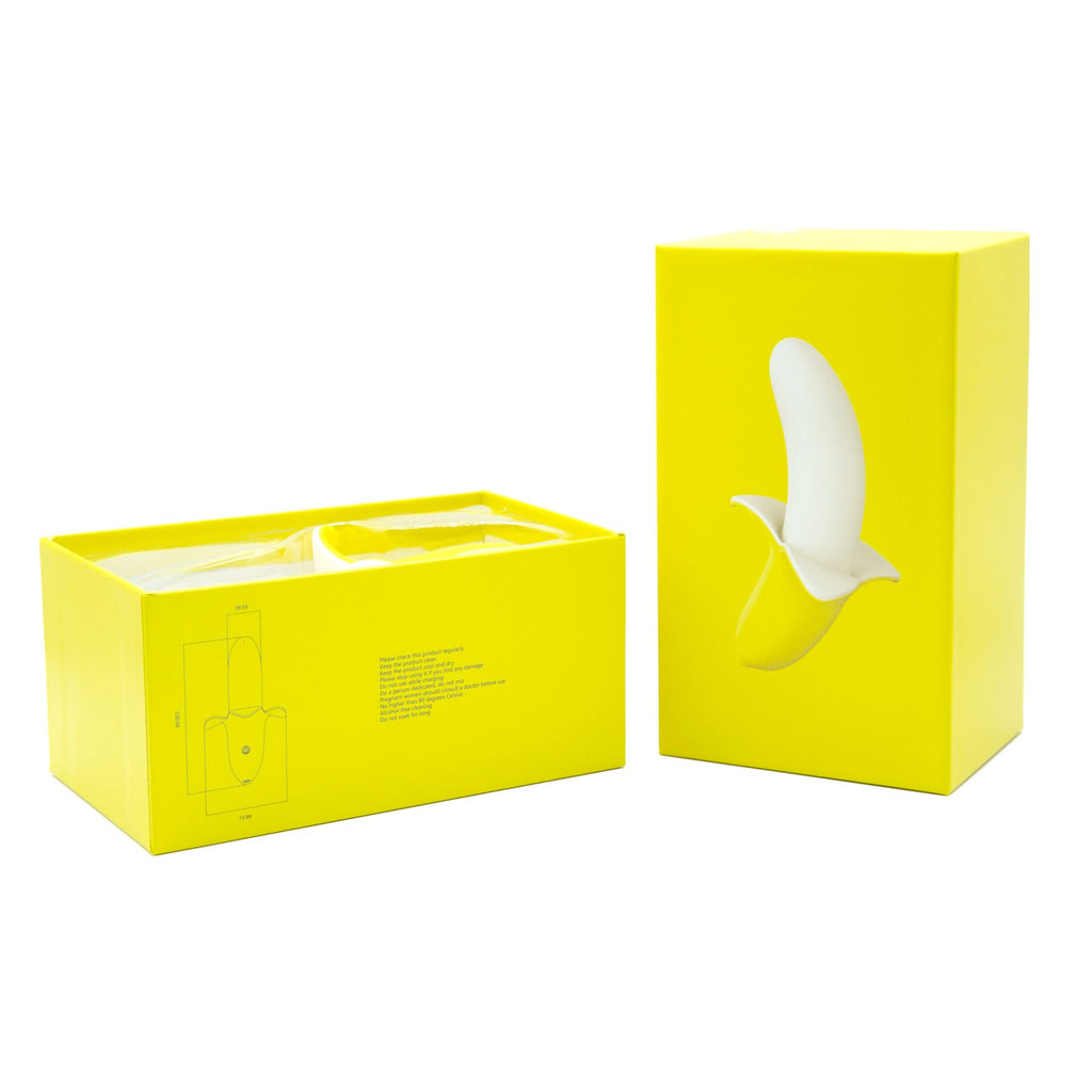 BMS Вібратор-банан Banana Bliss Mini Silicone Vibrator