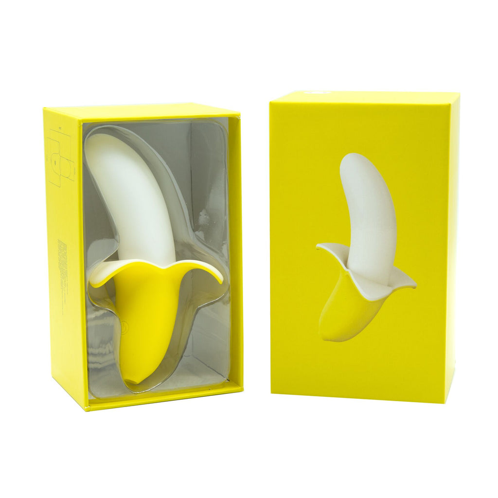 BMS Вібратор-банан Banana Bliss Mini Silicone Vibrator