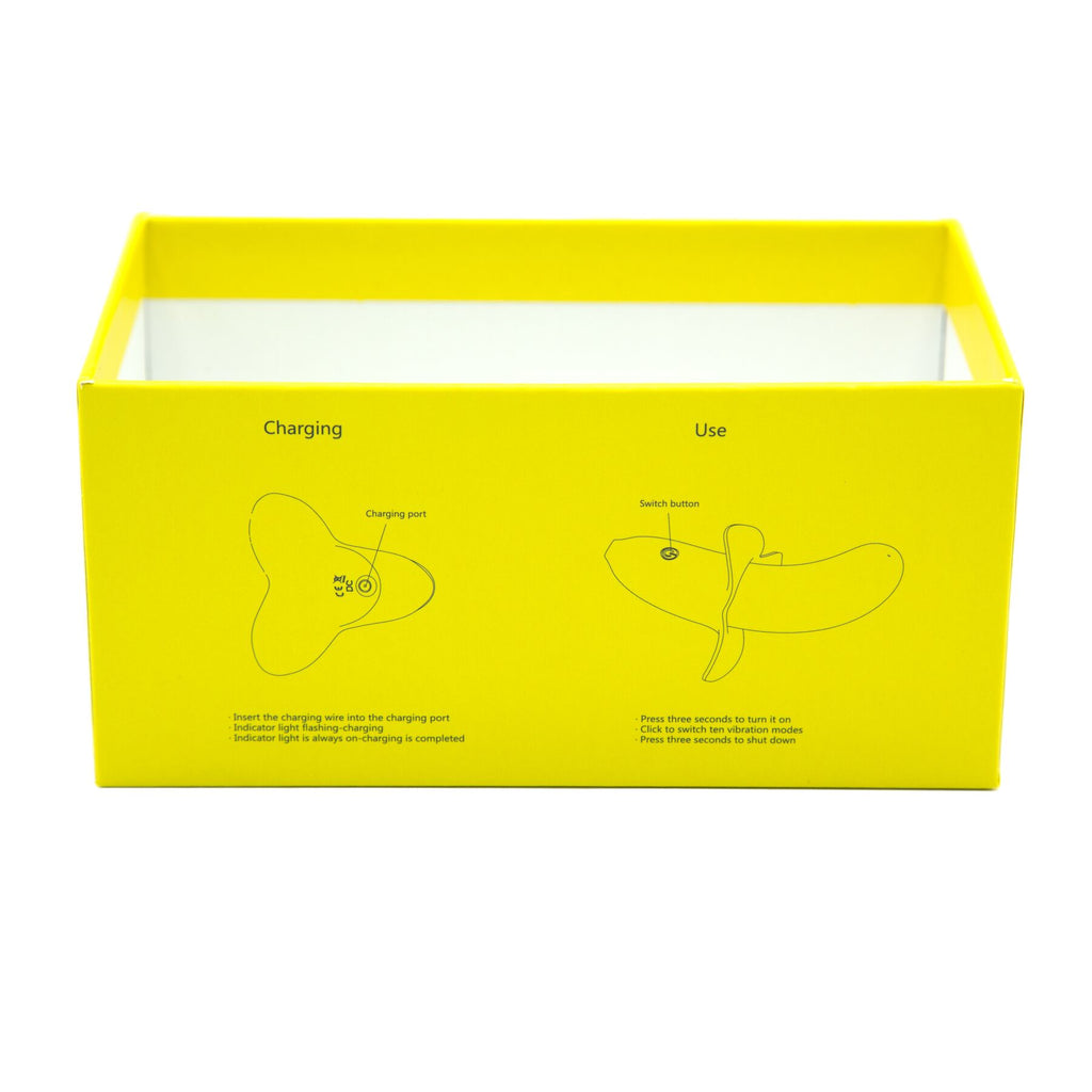 BMS Вібратор-банан Banana Bliss Mini Silicone Vibrator