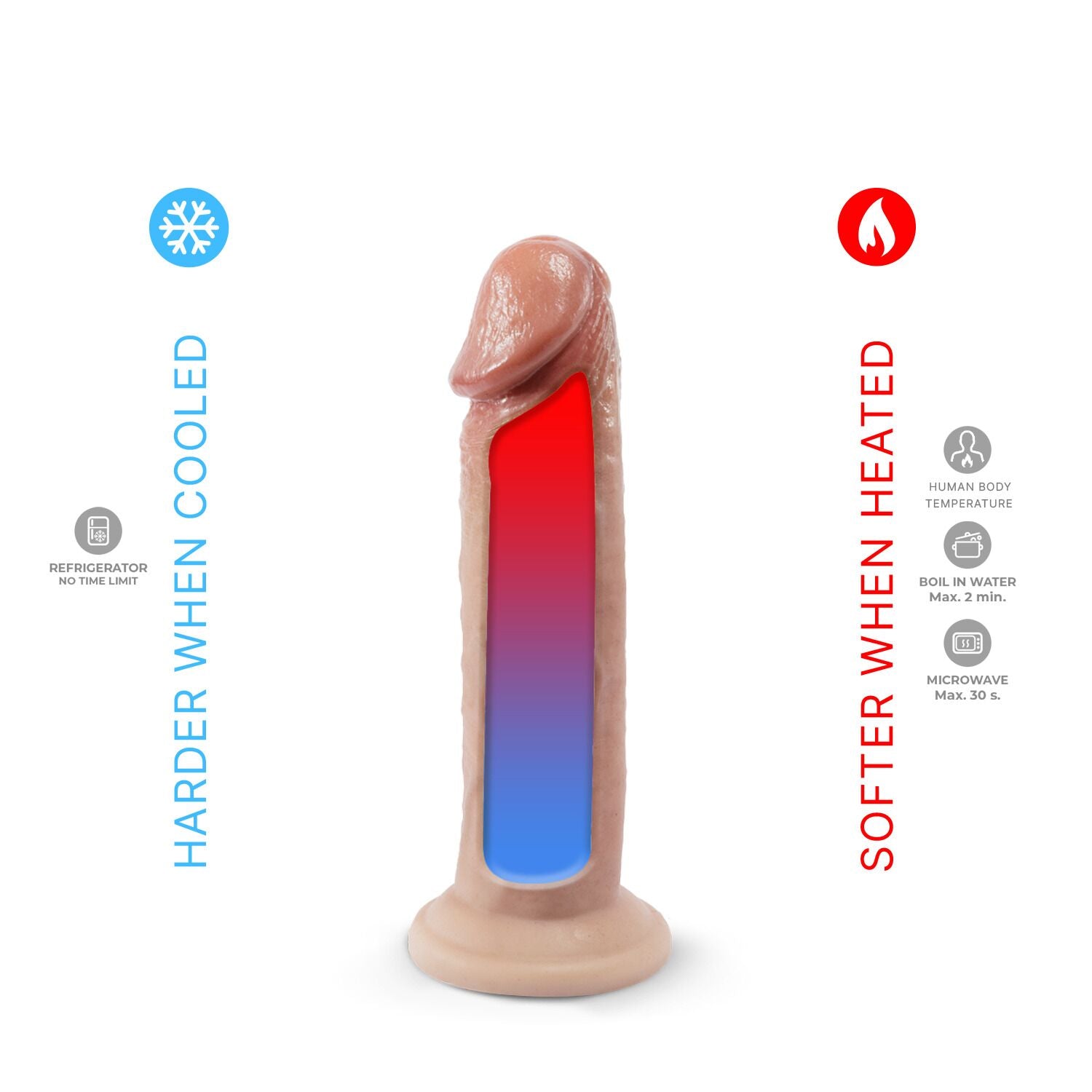Фалоімітатор SilexD Henry Flesh Premium Real Skin MODEL 2 size 7.5in