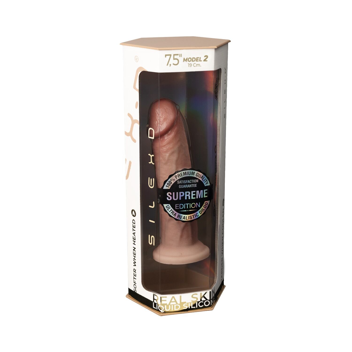 Фалоімітатор SilexD Henry Flesh Premium Real Skin MODEL 2 size 7.5in