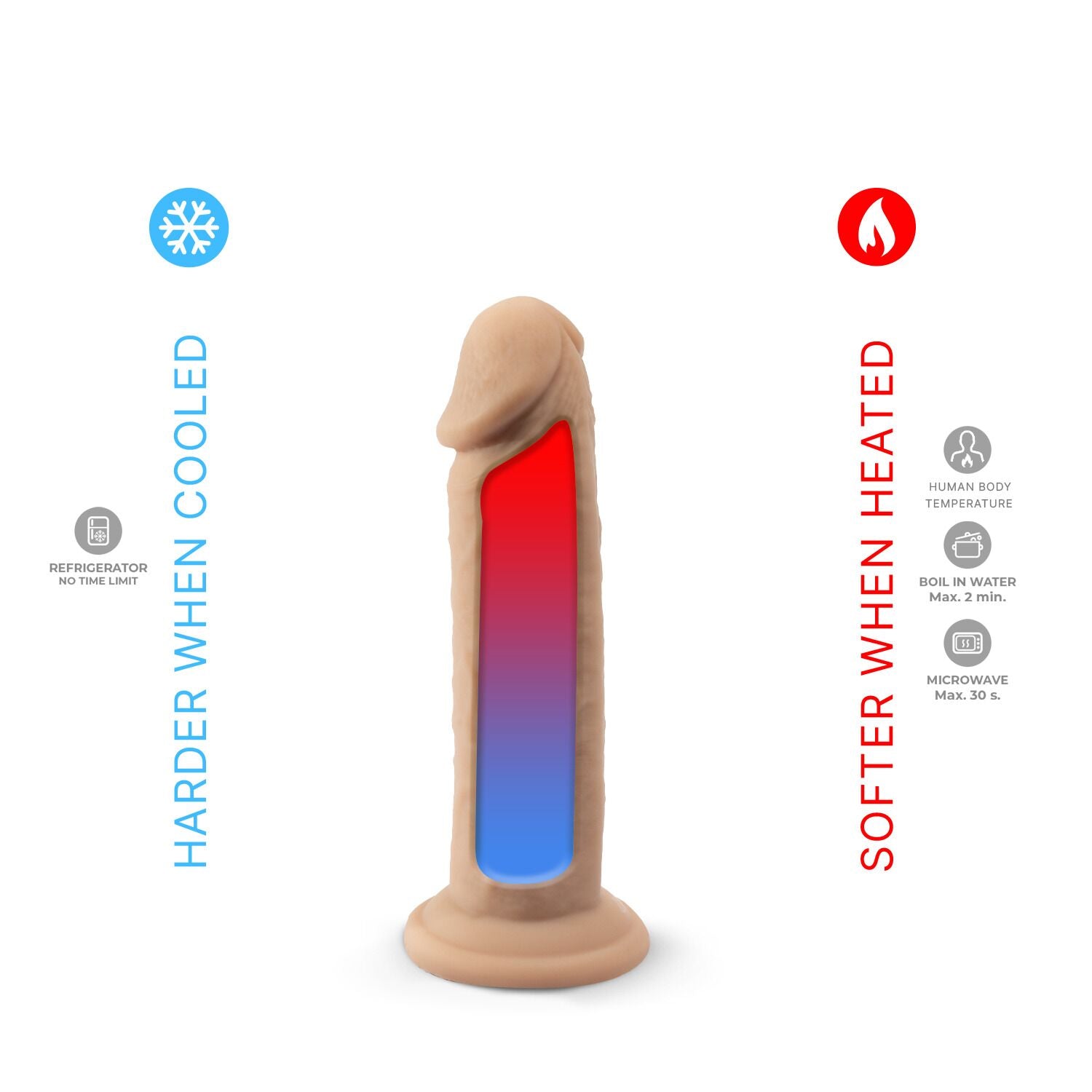 Фалоімітатор SilexD Robby Real Skin Flesh MODEL 2 size 6in