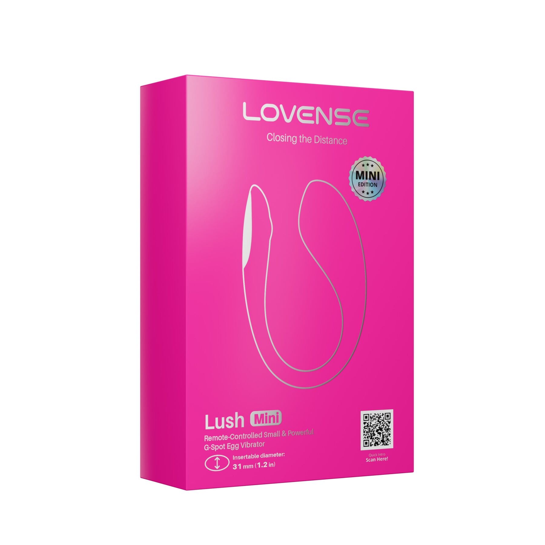 Міні смарт-віброяйце Lovense Lush Mini
