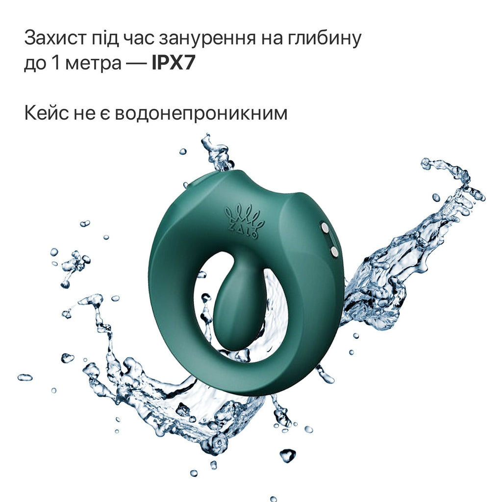 Ерекційне смарт-віброкільце Zalo Apis
