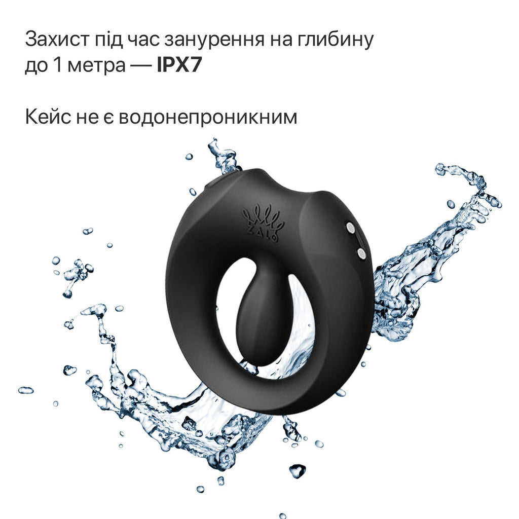 Ерекційне смарт-віброкільце Zalo Apis