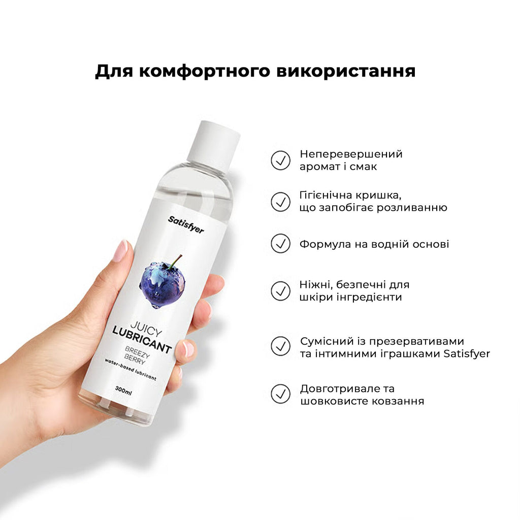 Лубрикант на водній основі Satisfyer Juicy Lubricant