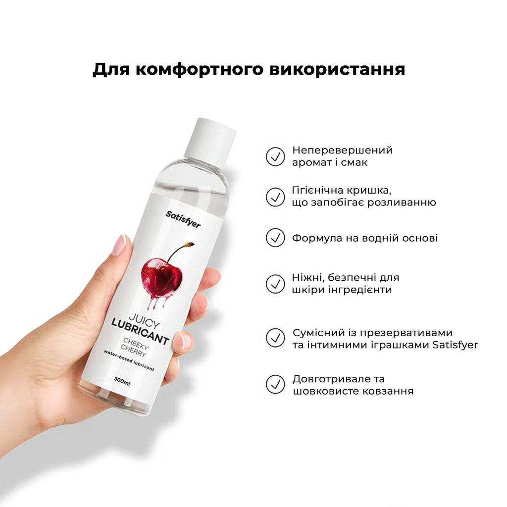 Лубрикант на водній основі Satisfyer Juicy Lubricant