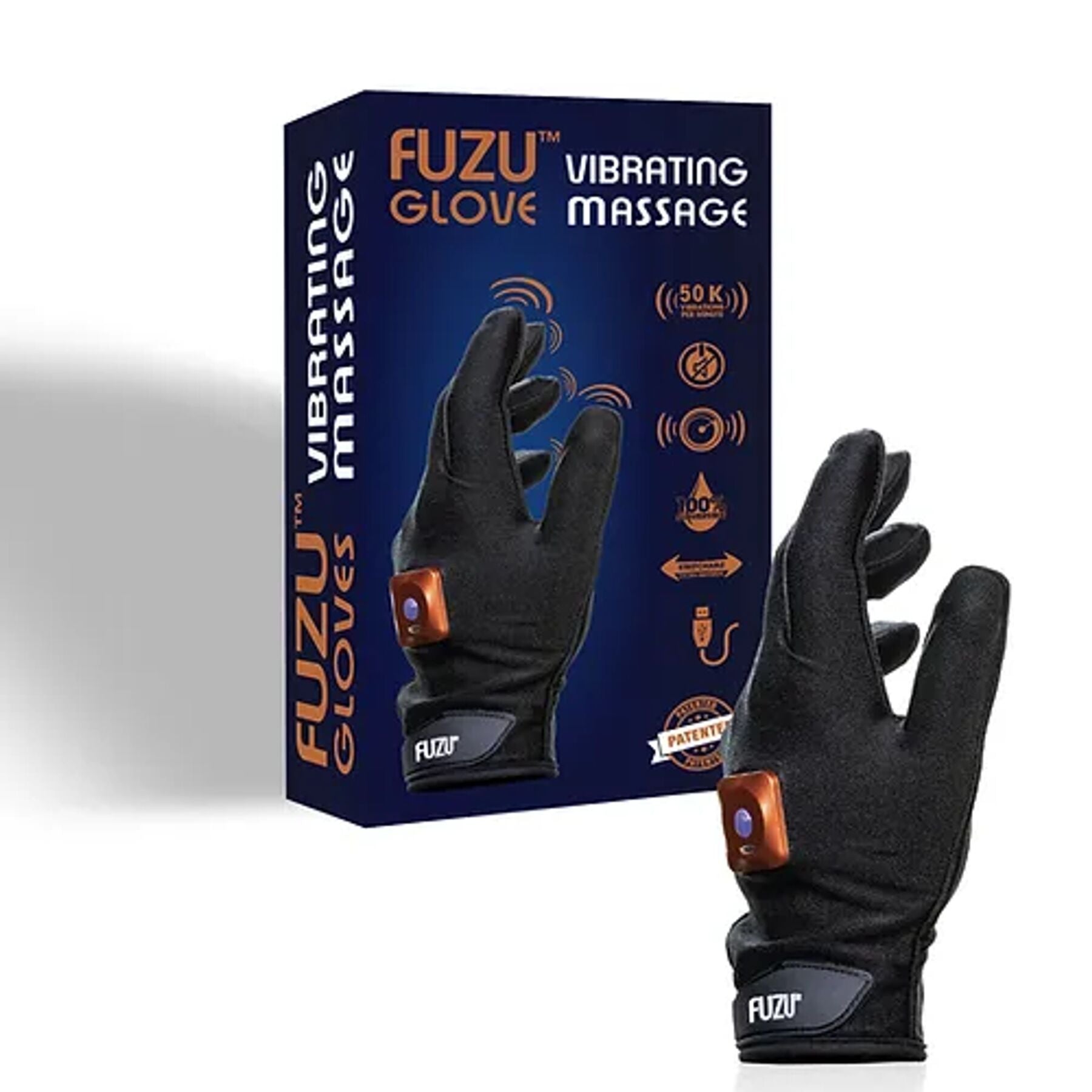 Віброрукавичка (ліва) FUZU Gloves Vibrating Massage