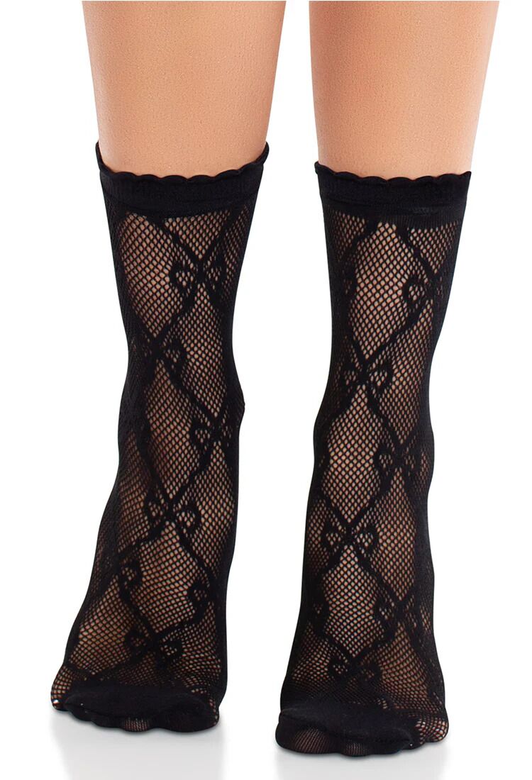 Шкарпетки Leg Avenue Bow Net Anklets