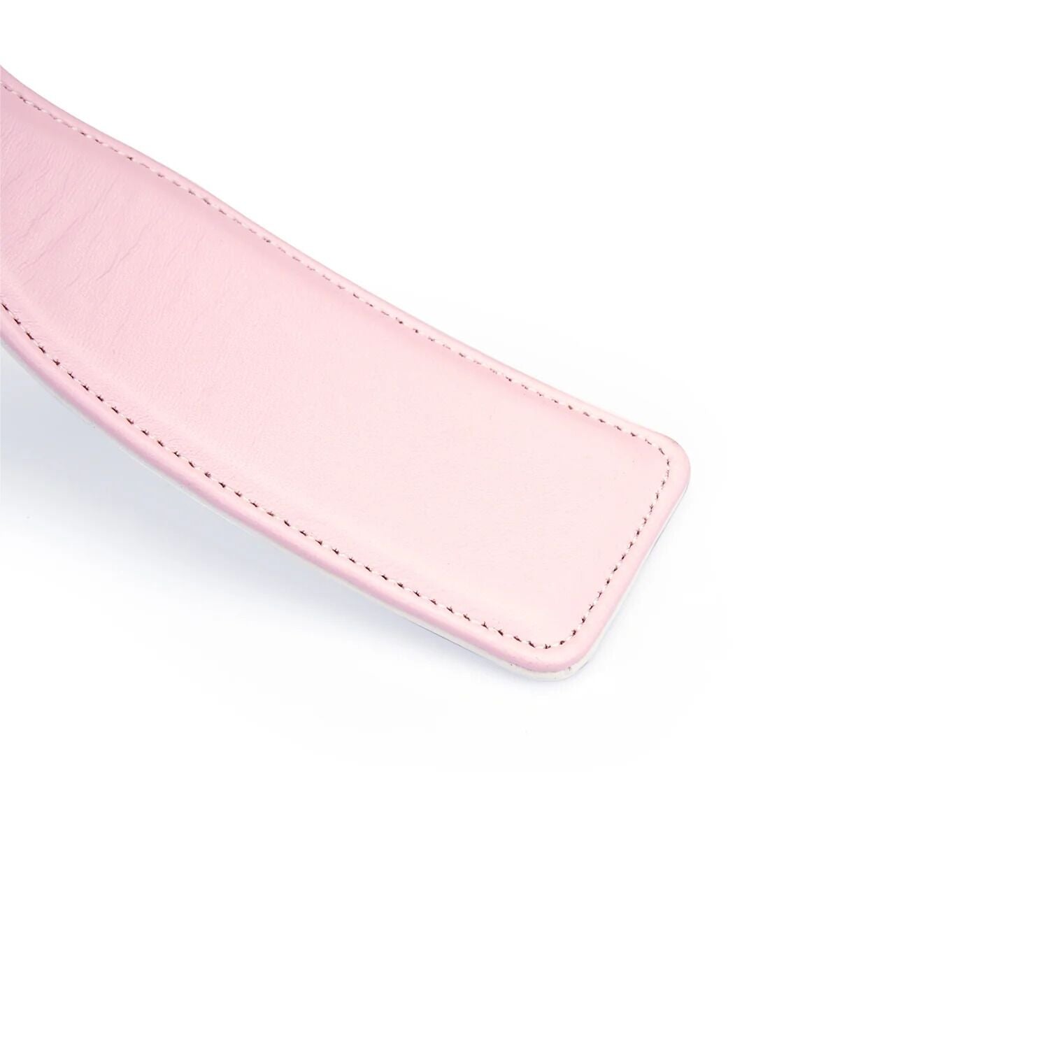 Падл та шльопалка Liebe Seele White & Pink Leather