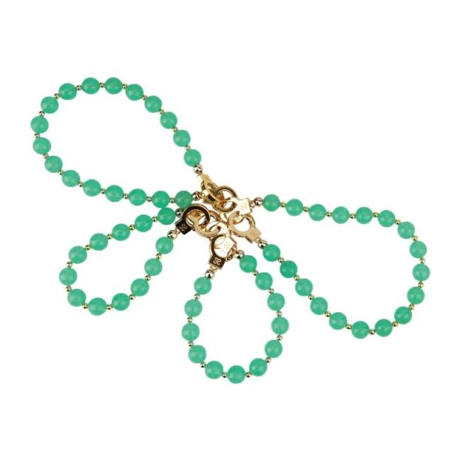 Нефритові наручники та поножі LOCKINK Jade Handcuffs &