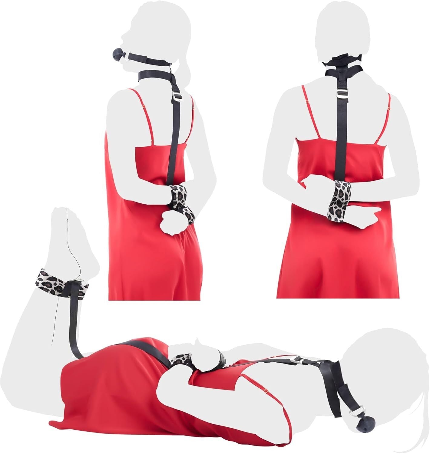 БДСМ-набір LOCKINK YEAHWOW Armbinder Restraint