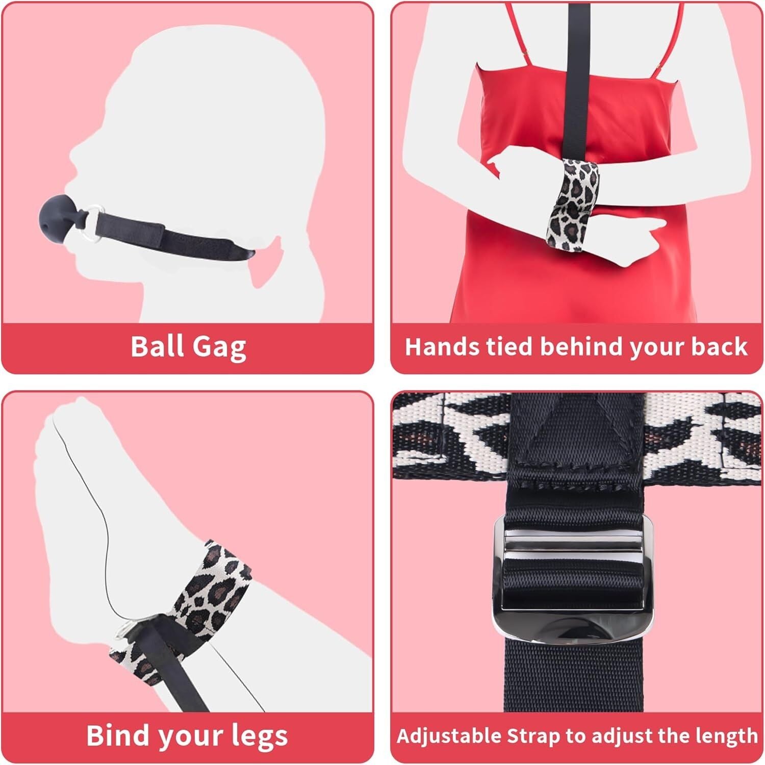 БДСМ-набір LOCKINK YEAHWOW Armbinder Restraint