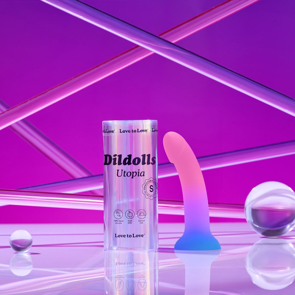 Дилдо з кольоровим градієнтом Love To Love DILDOLLS