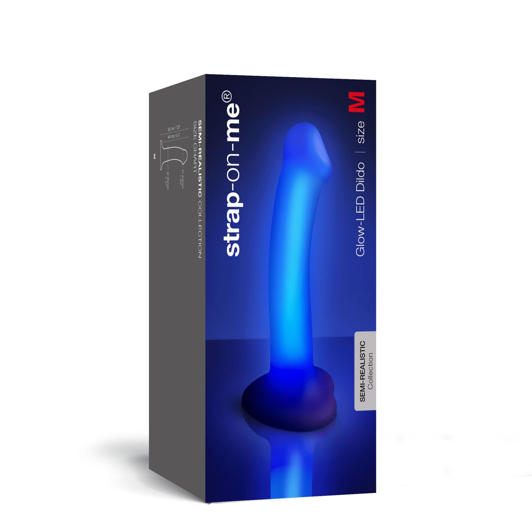 Дилдо, що світиться Strap-On-Me Glow-LED Dildo