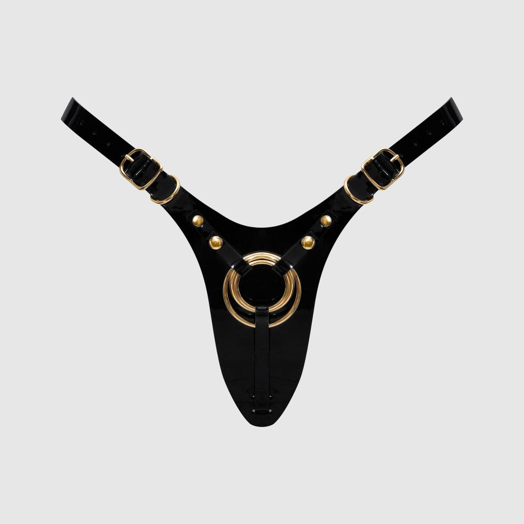 Трусики для страпона Strap-On-Me Leatherette Harness