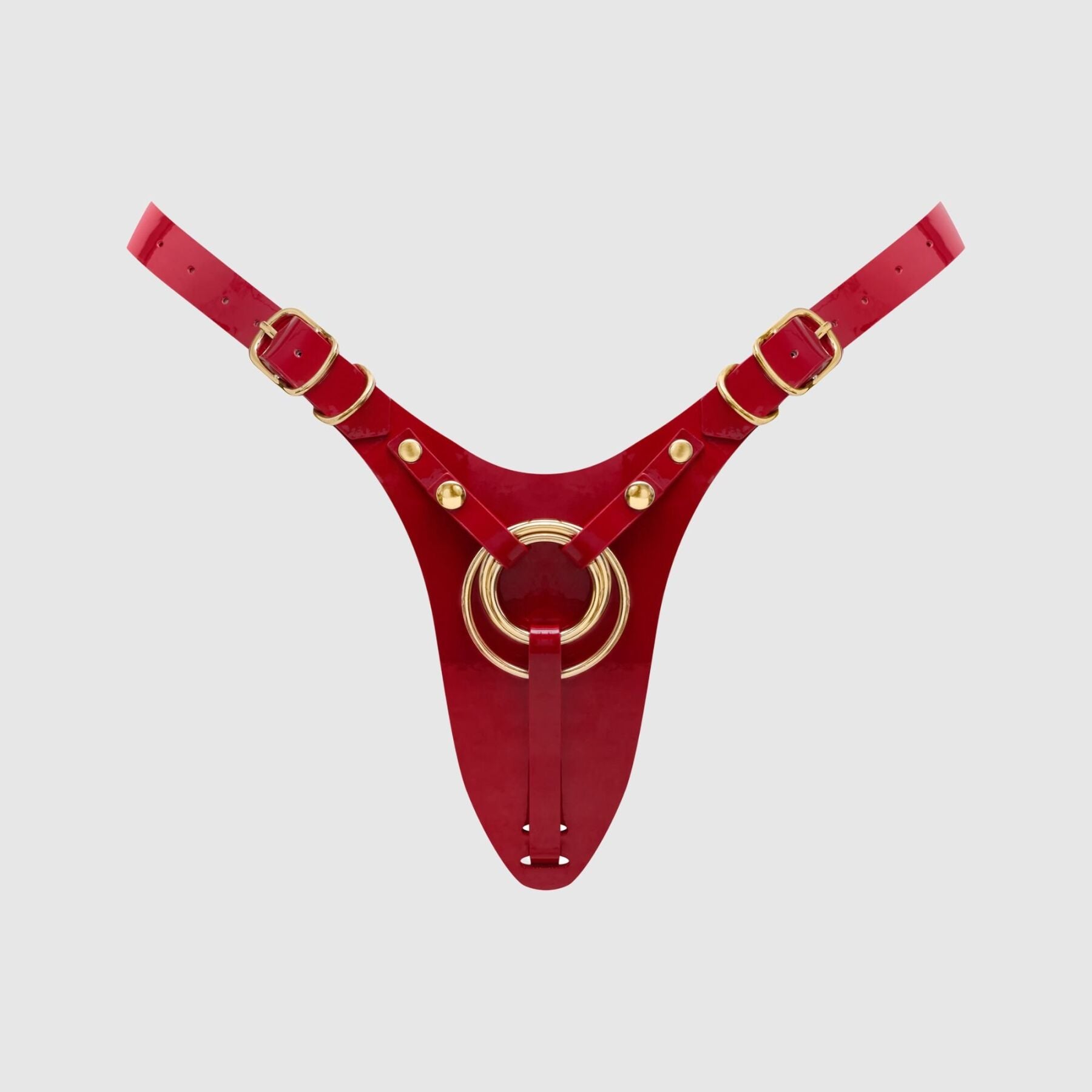 Трусики для страпона Strap-On-Me Leatherette Harness