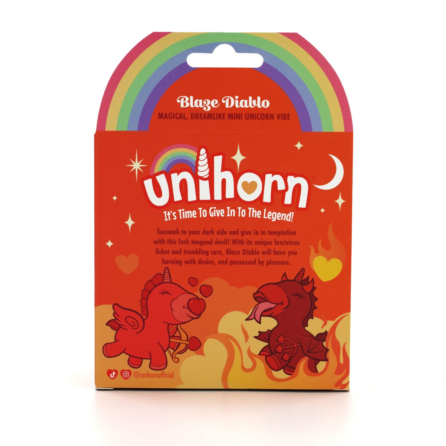 Вібратор-єдиноріжка Unihorn Blaze Diablo