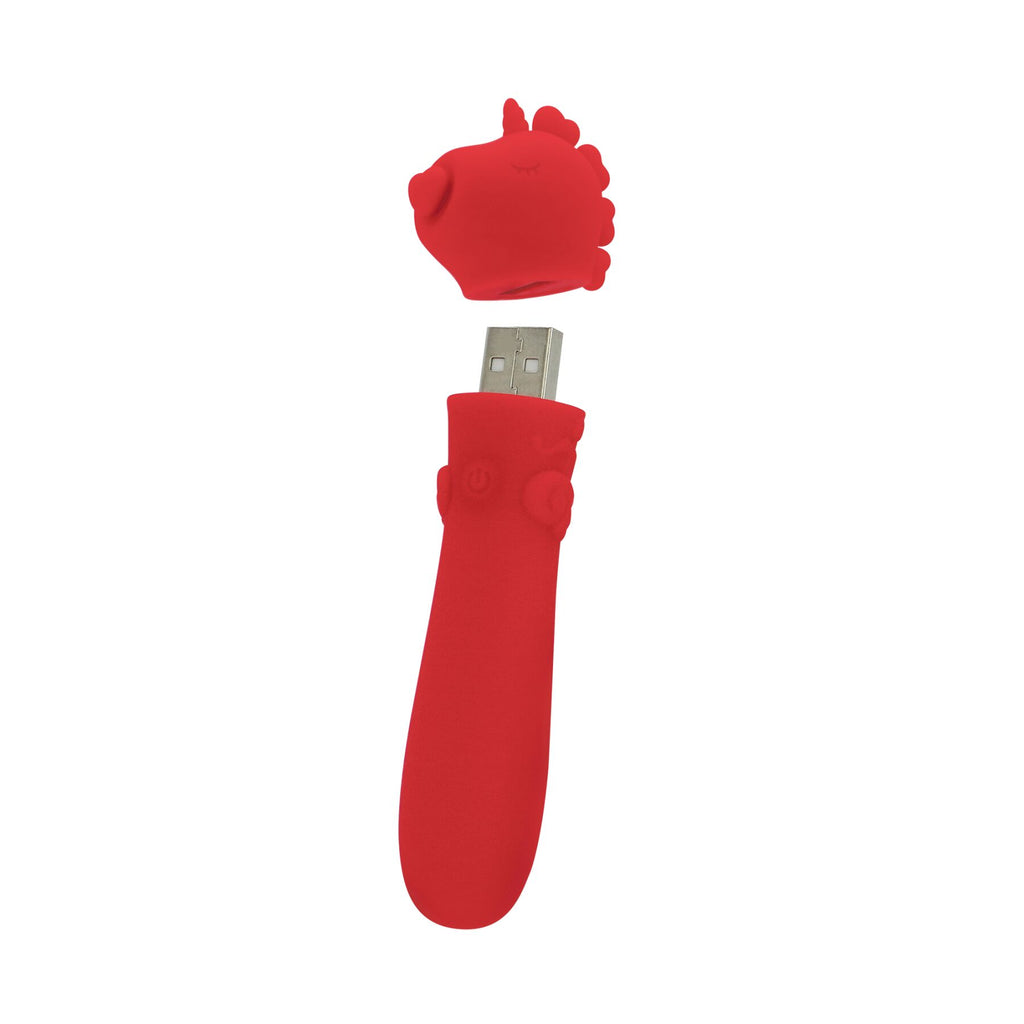 Вібратор-єдиноріжка Unihorn USB Bullet - Cupid's Beau