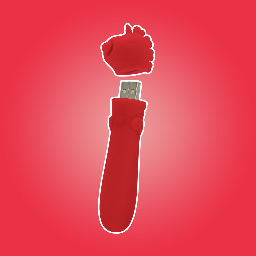 Вібратор-єдиноріжка Unihorn USB Bullet - Cupid's Beau