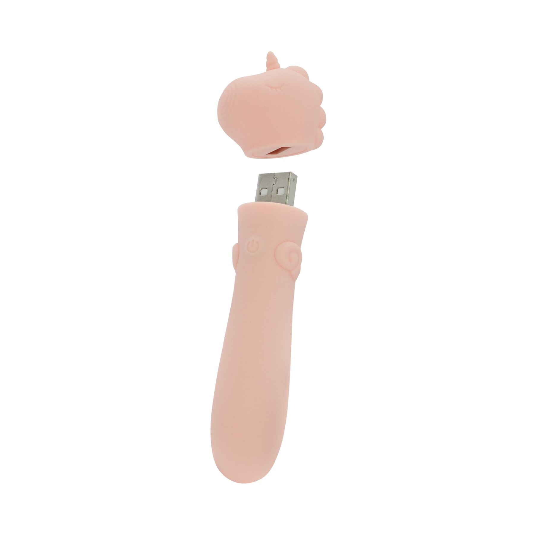 Вібратор-єдиноріжка Unihorn USB Bullet - Heart Throb