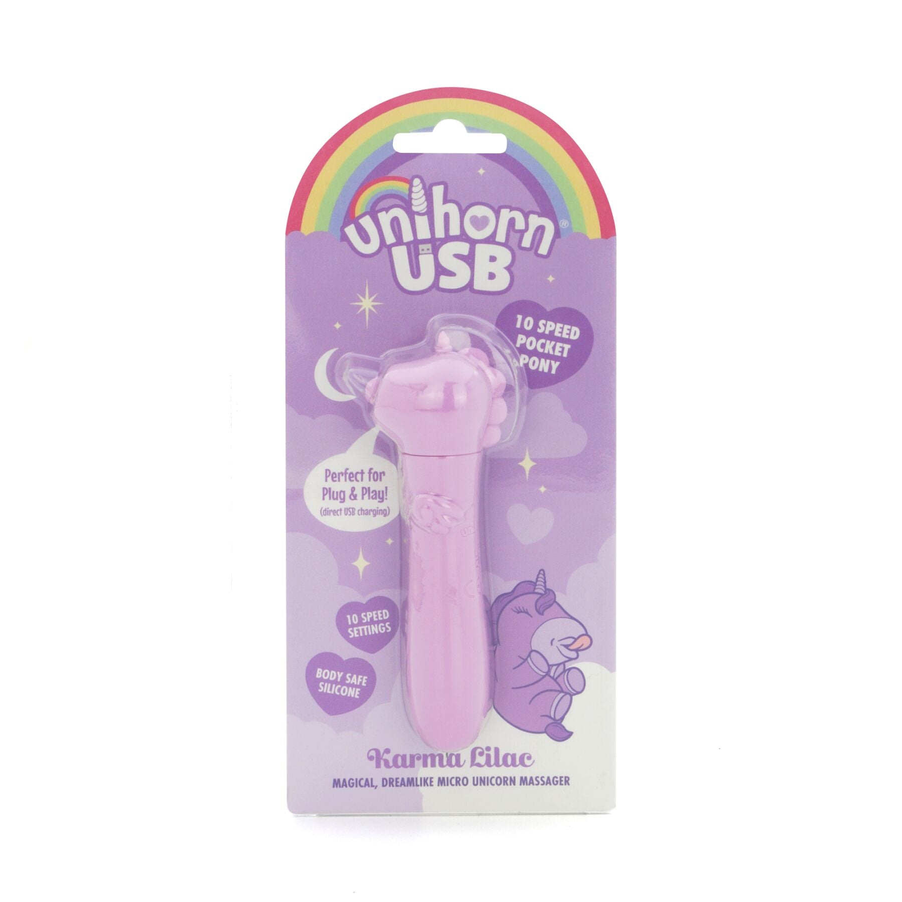Вібратор-єдиноріжка Unihorn USB Bullet