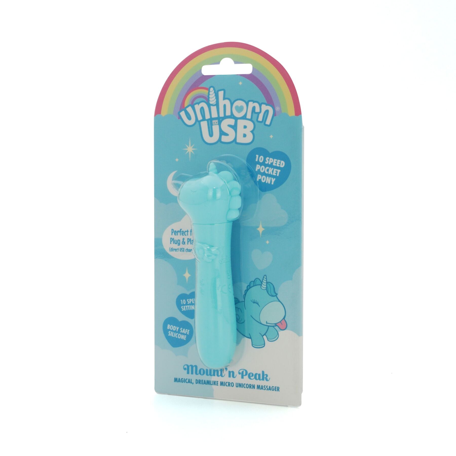 Вібратор-єдиноріжка Unihorn USB Bullet - Mount'n Peak