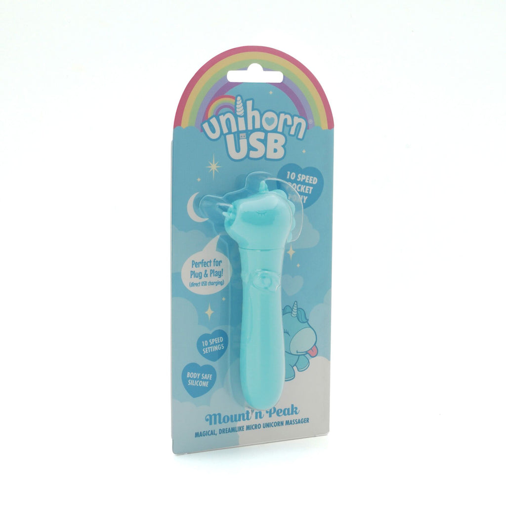 Вібратор-єдиноріжка Unihorn USB Bullet - Mount'n Peak