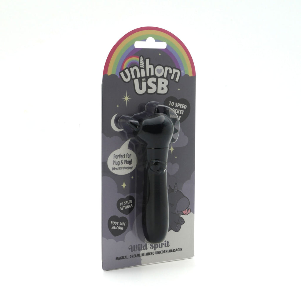 Вібратор-єдиноріжка Unihorn USB Bullet - Wild Spirit